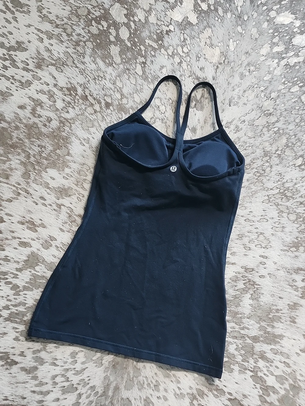 Lululemon Power Y Tank Midnight Navy Sz4